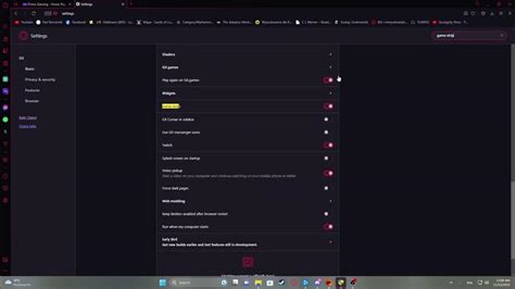 game strips opera gx|How To Enable & Disable Game Strips In Opera GX .